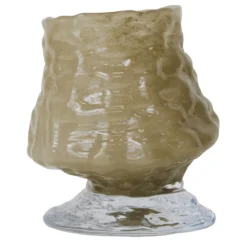 Vaas glas textured sage