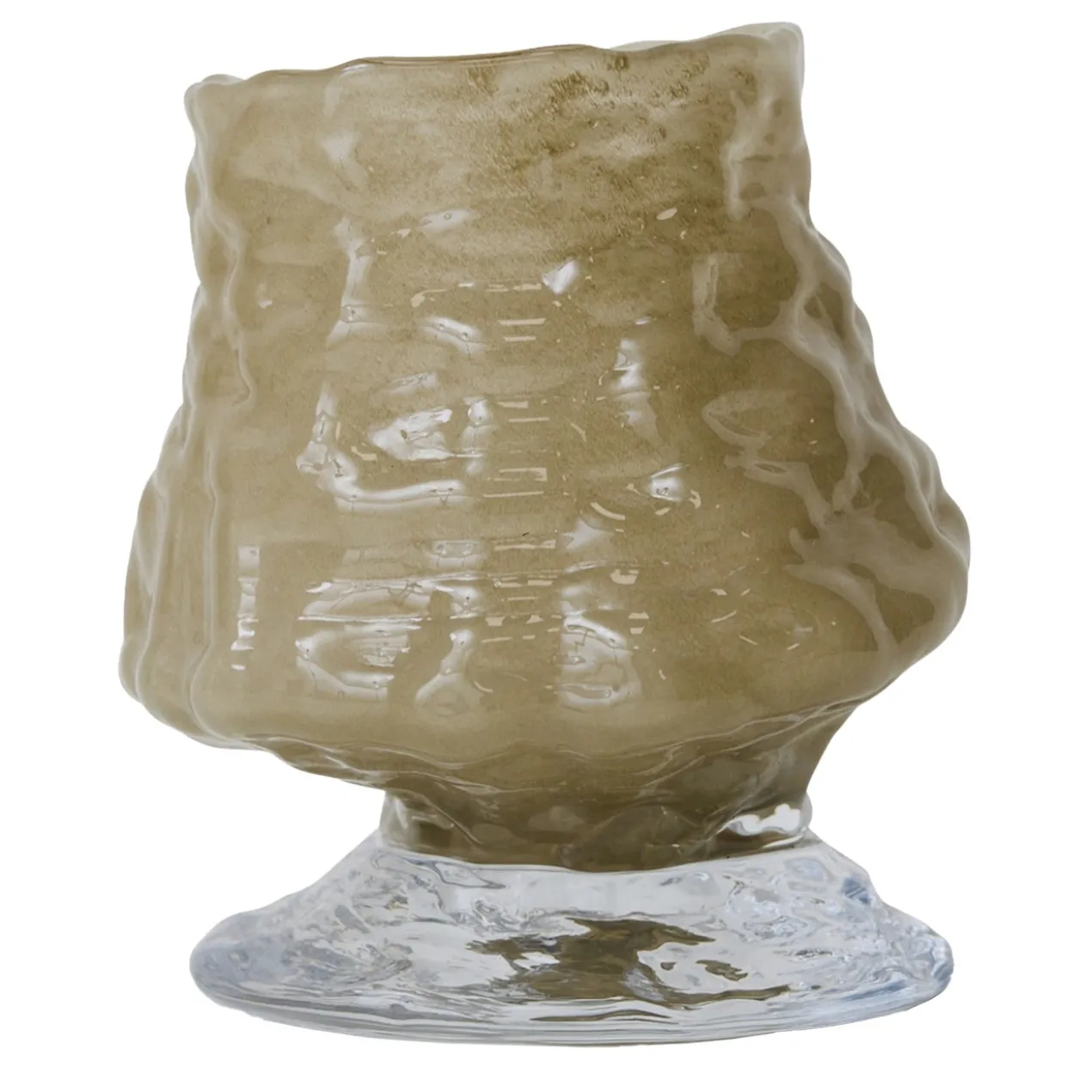 Vaas glas textured sage
