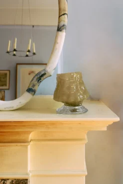 Vaas glas textured sage