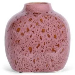 Vaasje Drip pink H23cm