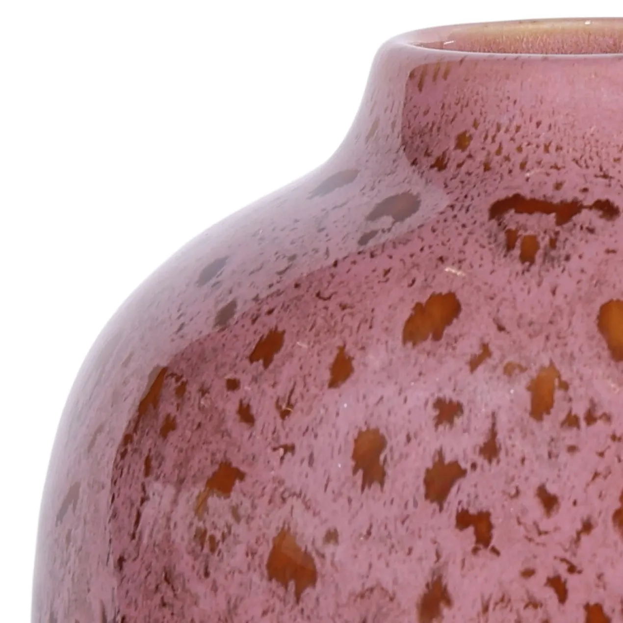 Vaasje Drip pink H23cm