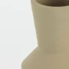 Vaas keramiek beige M Hoogte 40,5 cm
