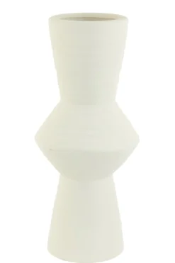 Vaas keramiek creme L