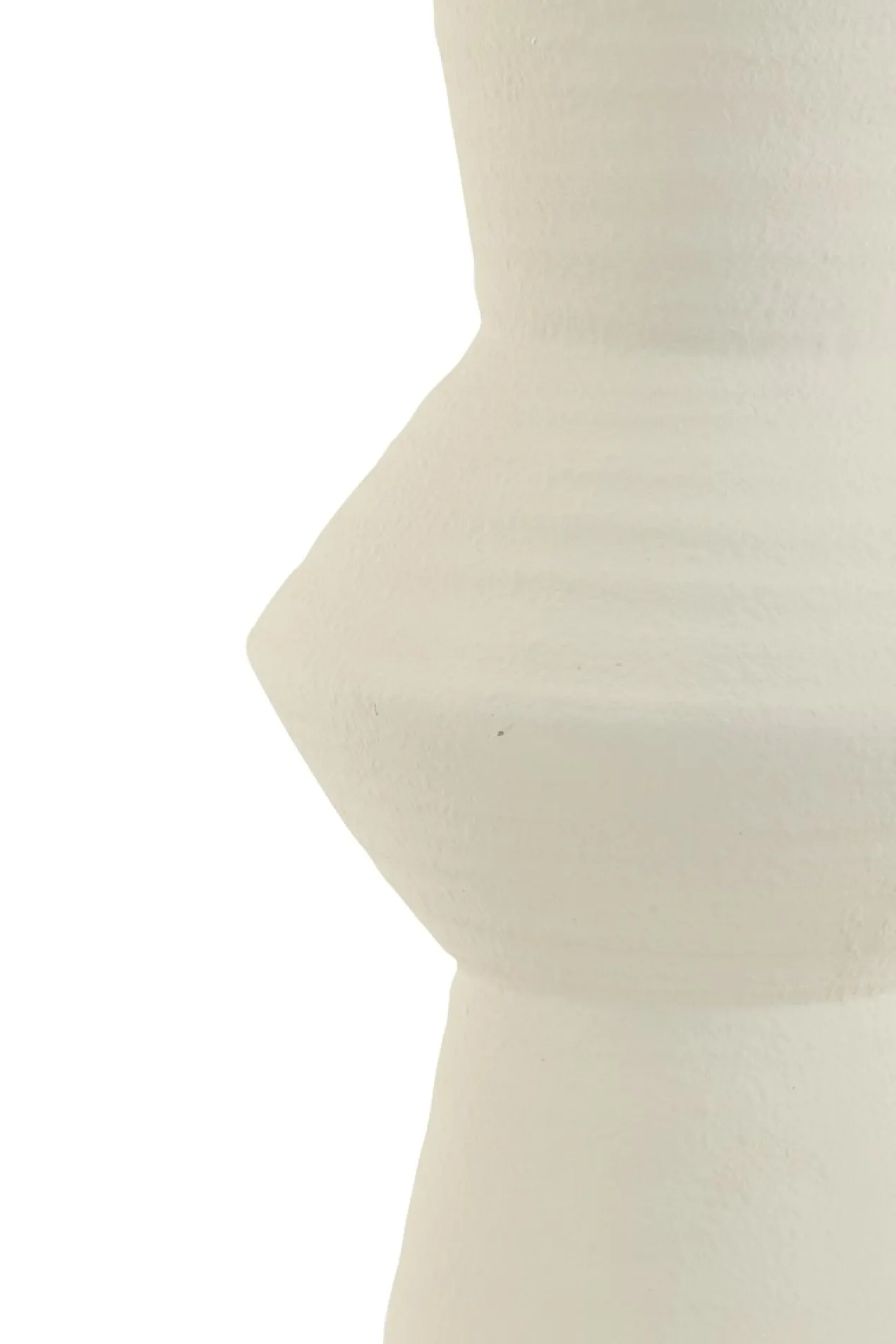 Vaas keramiek creme L