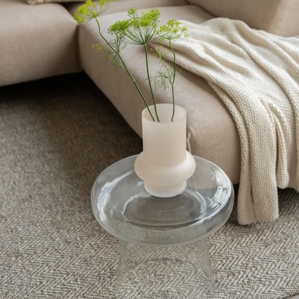 Vaas Lilium beige matt H23cm