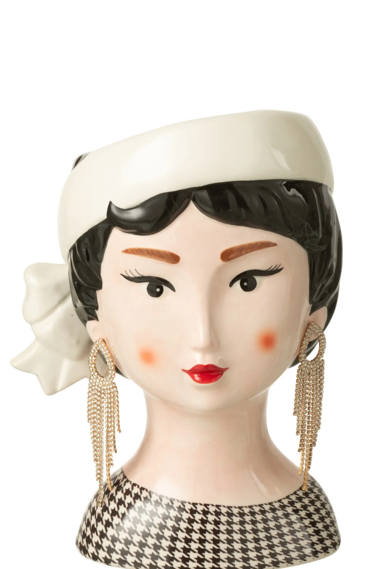 Vaas Pied-De-Poule Margo Foulard