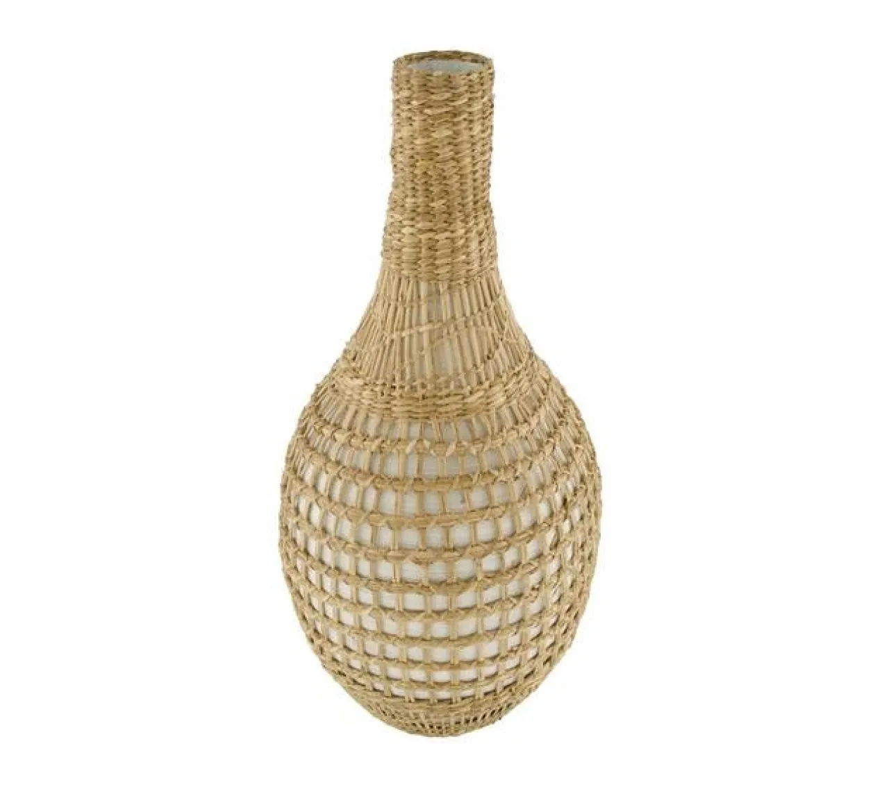 Vaas seagrass bamboo 100% FSC Vaas seagrass bamboo rond