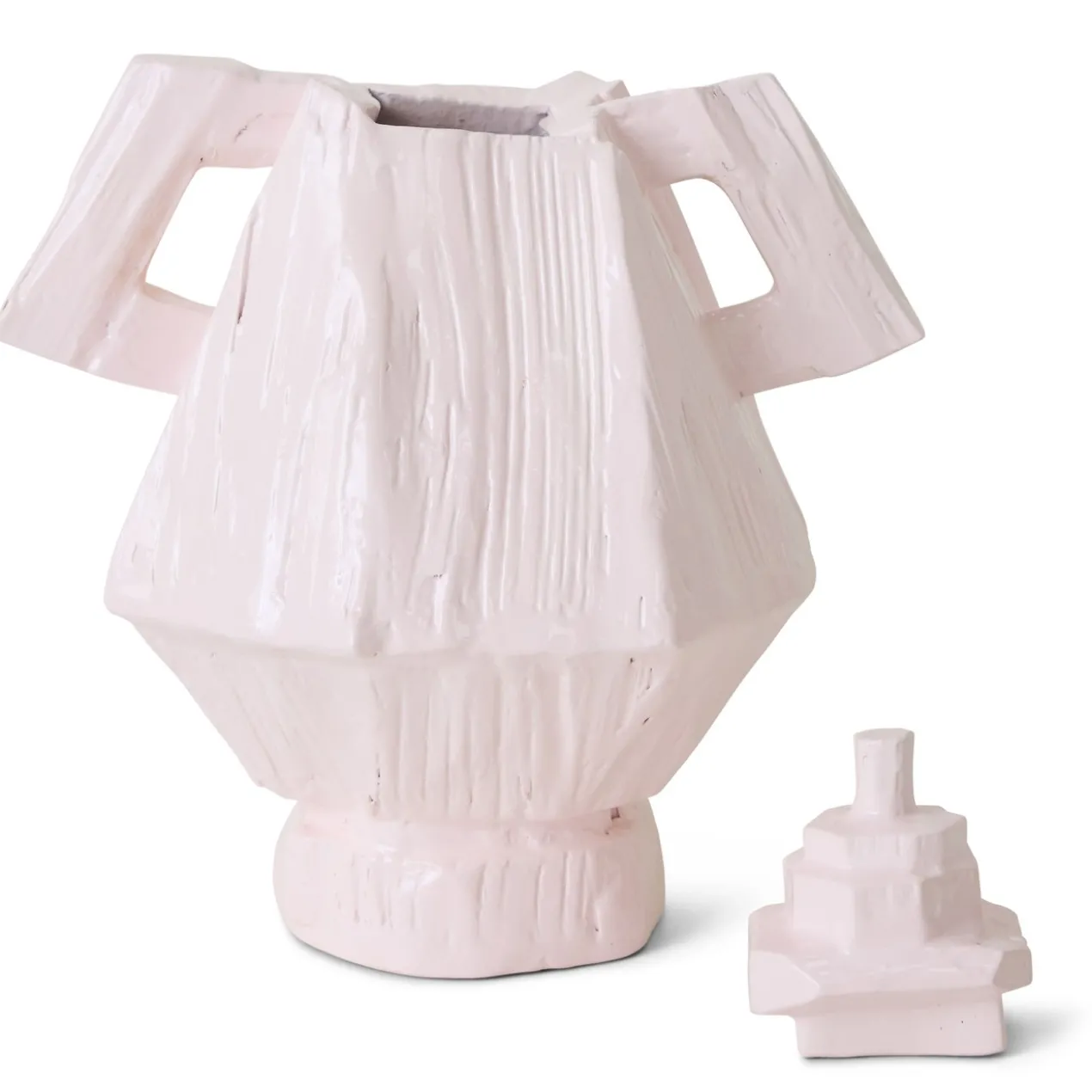 Vaas Teun Zwets Amfora lilac