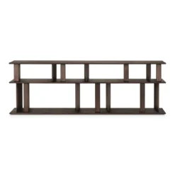 Vakkenkast Block 210x33 cm mahonie espesso matte