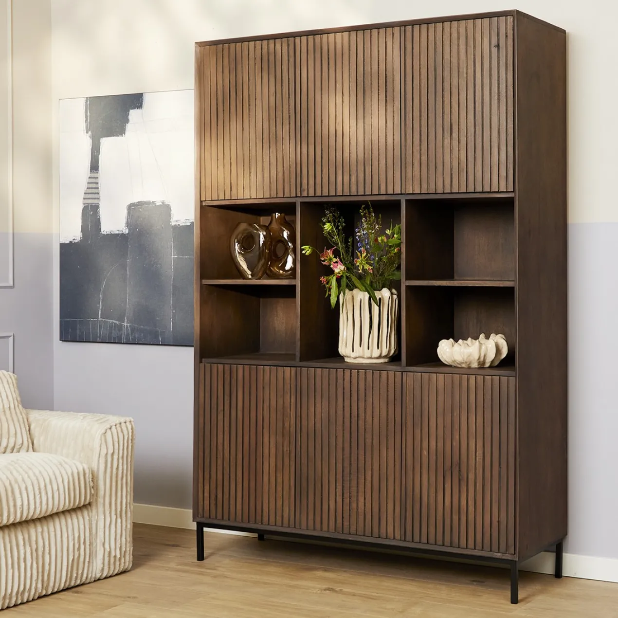 Vakkenkast De Bokke XL brown
