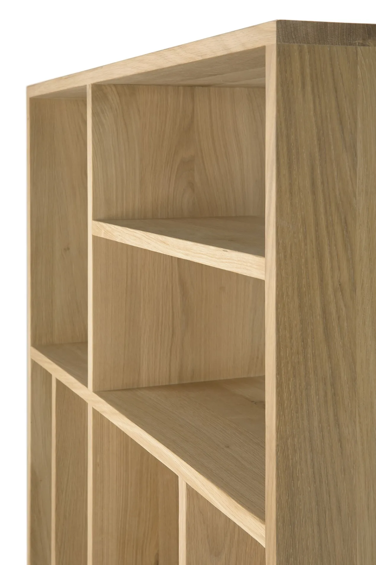 Vakkenkast M Rek - eiken geolied - 104x30x219 cm