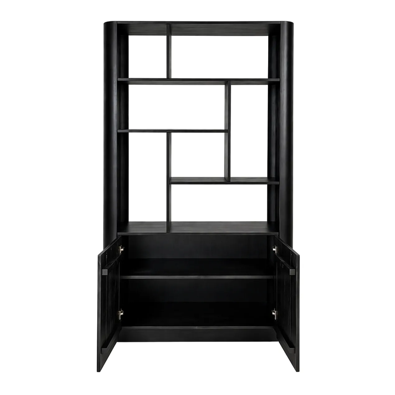 Vakkenkast Ralph 120 cm zwart