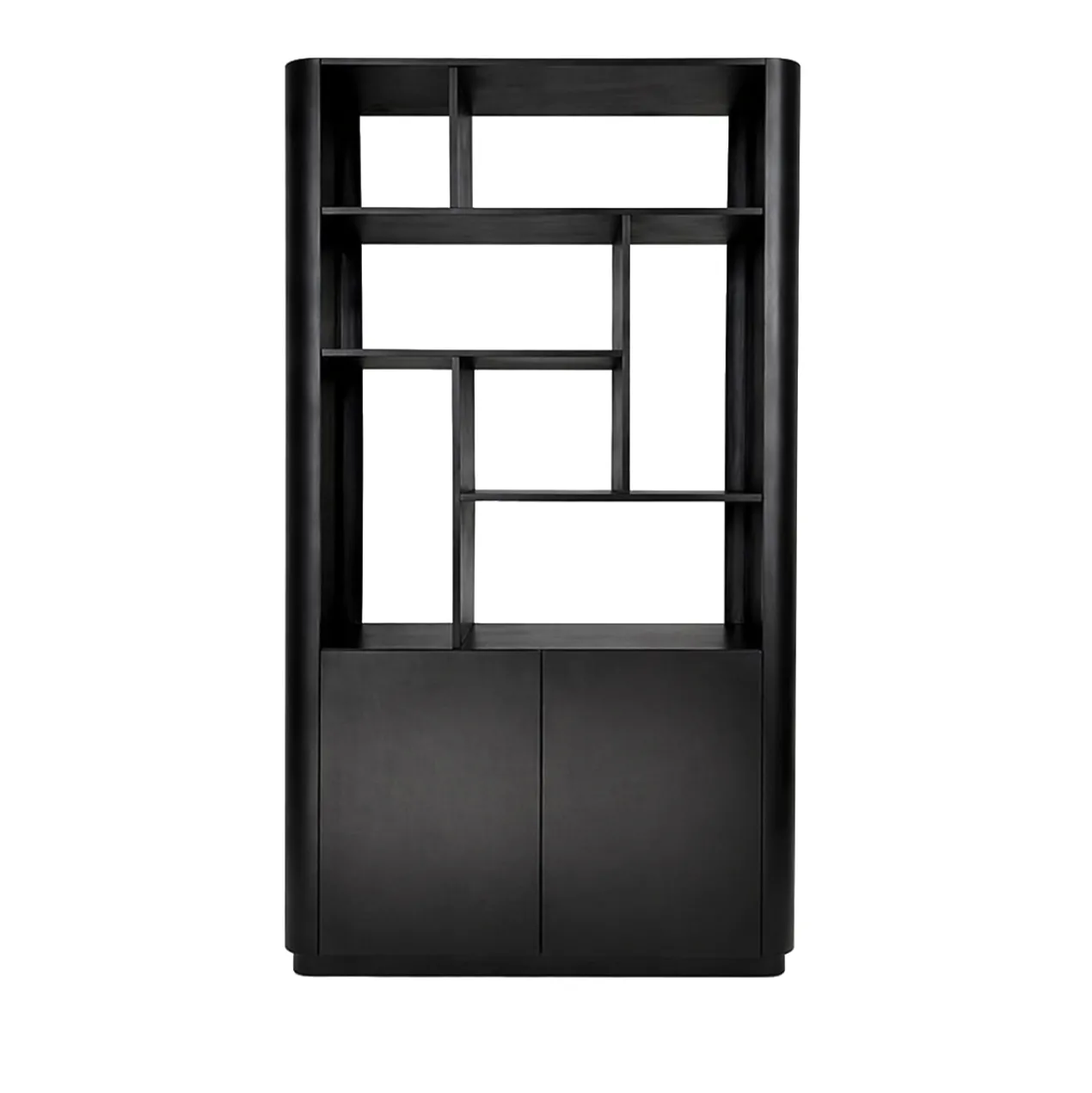 Vakkenkast Ralph 120 cm zwart