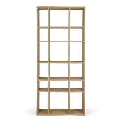 Vakkenkast Z Rek - eiken geolied - 93x37x207 cm