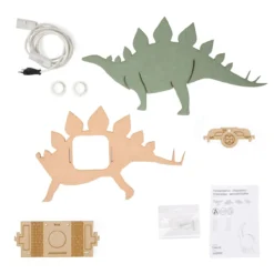 van Tjalle en Jasper - Wandlamp Stegosaurus