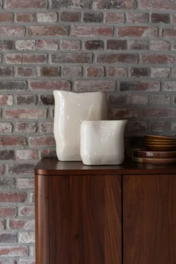 Vase edna m beige
