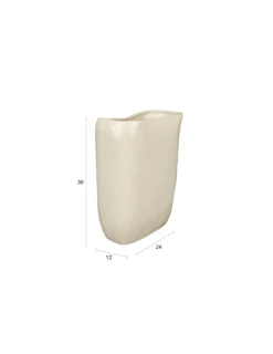 Vase edna m beige