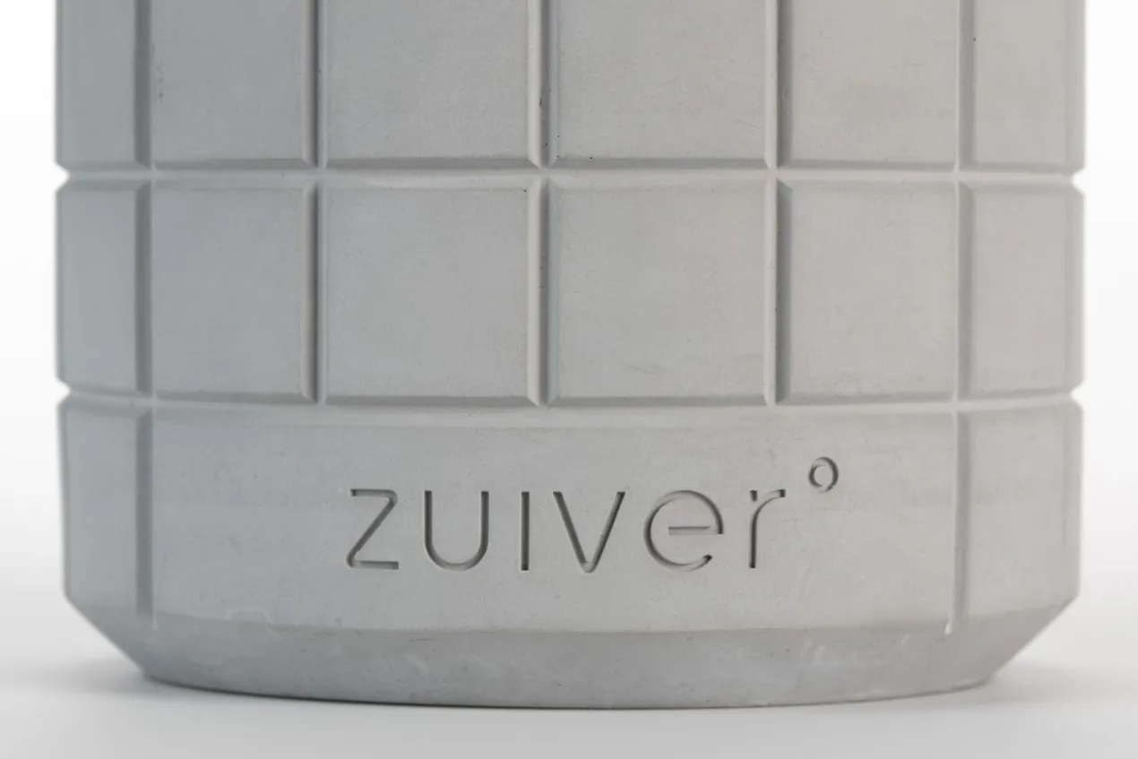 Vase fajen concrete grey