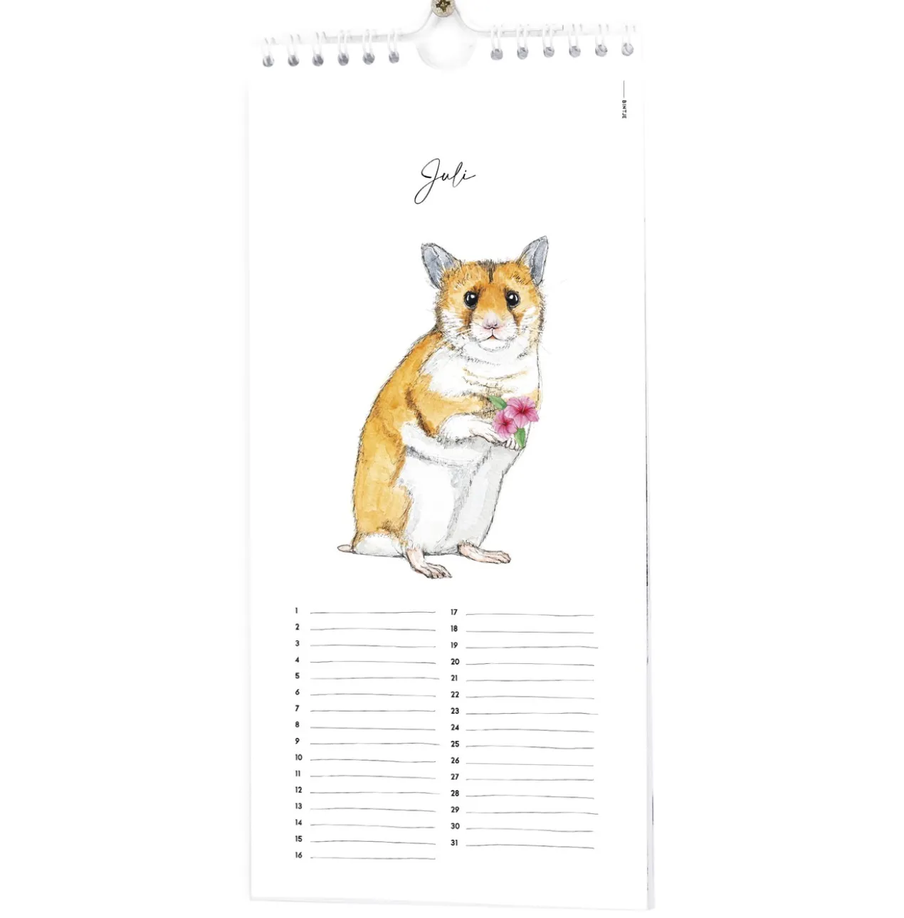 Verjaardagskalender Bintje dieren Kalender Bintje DierenKalender Bintje dieren