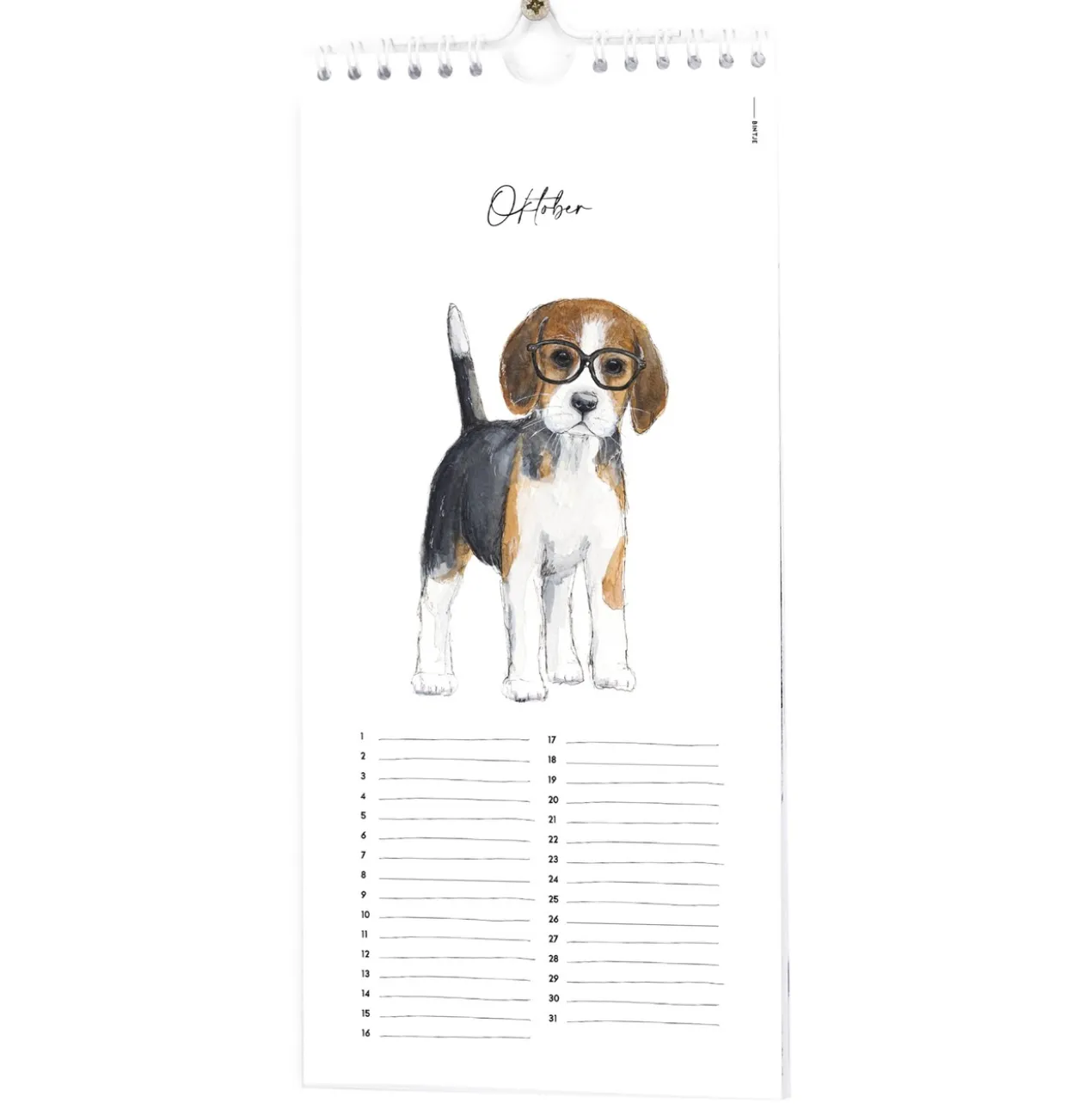 Verjaardagskalender Bintje dieren Kalender Bintje DierenKalender Bintje dieren