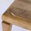Vetali - Minimalistische Mangohouten Bank