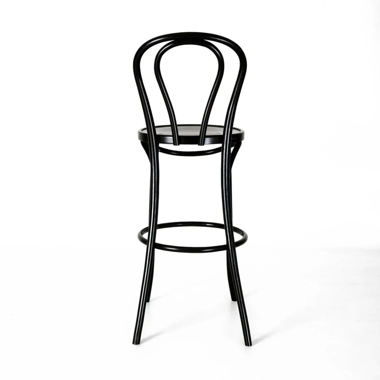Vienna kruk zwart - 75 cm