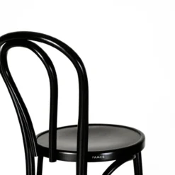 Vienna kruk zwart - 75 cm
