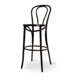 Vienna kruk zwart - 75 cm