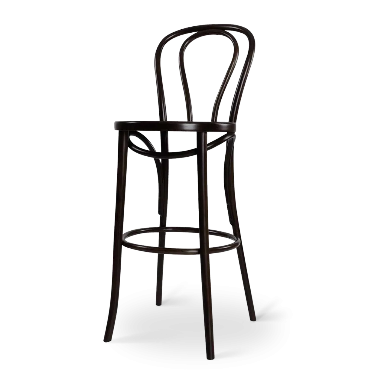 Vienna kruk zwart - 75 cm