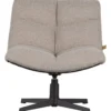 Vinny draaifauteuil boucle zand