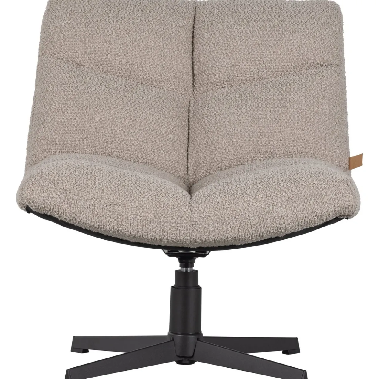 Vinny draaifauteuil boucle zand
