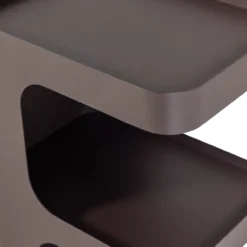 Vire bijzettafel metaal donkerbruin