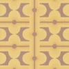 Vliesbehang abstracte patronen uit de jaren 70 in warme kleuren – bruin, geel, oranje Abstracte patronen op vliesbehang uit de jaren 70 in warme kleuren – bruin, geel, oranje #1