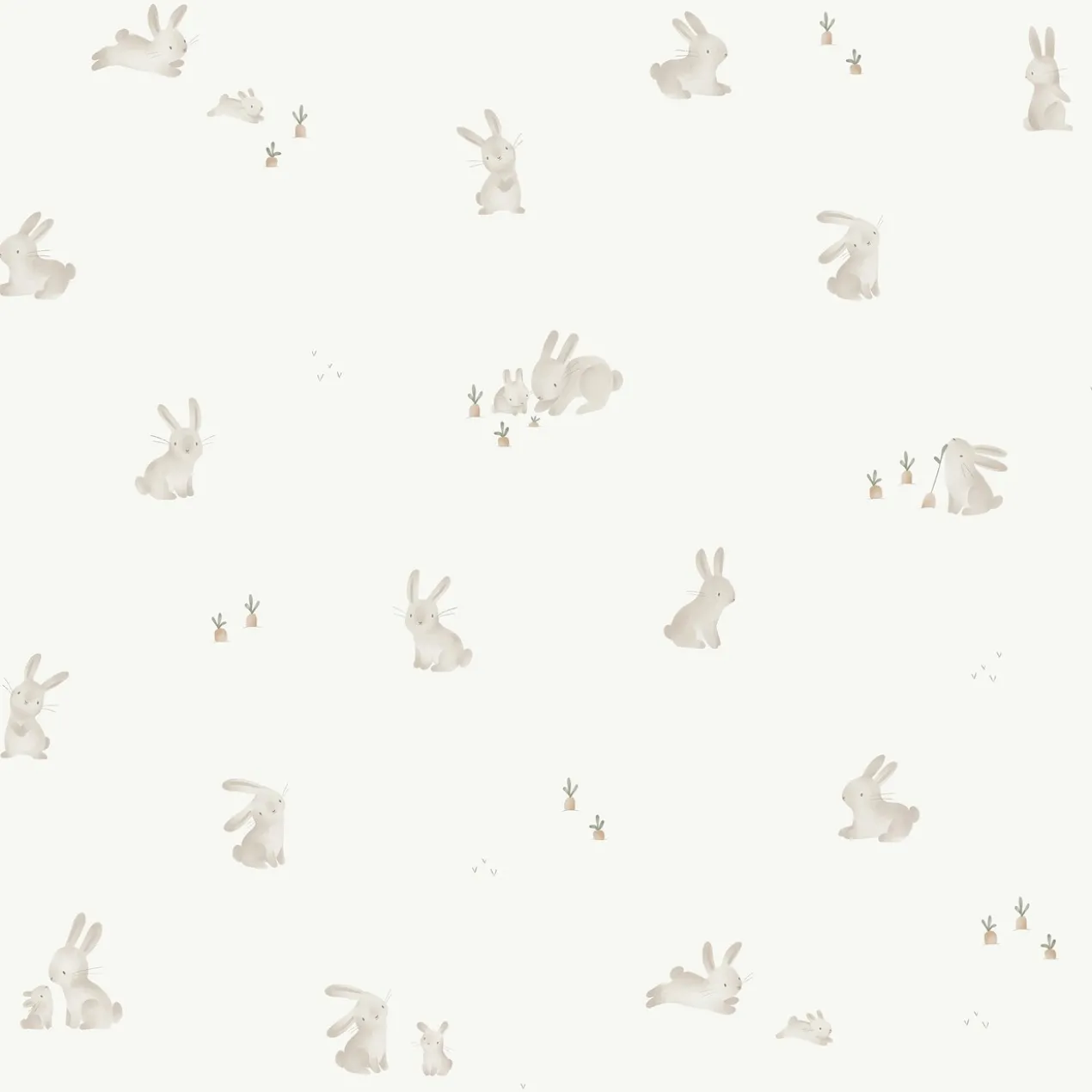 Vliesbehang Baby Bunny
