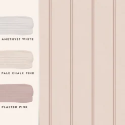 Vliesbehang Chalford Wood Pink