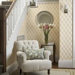 Vliesbehang florin gold