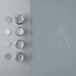 Vliesbehang Harmony Deep Sky Silver
