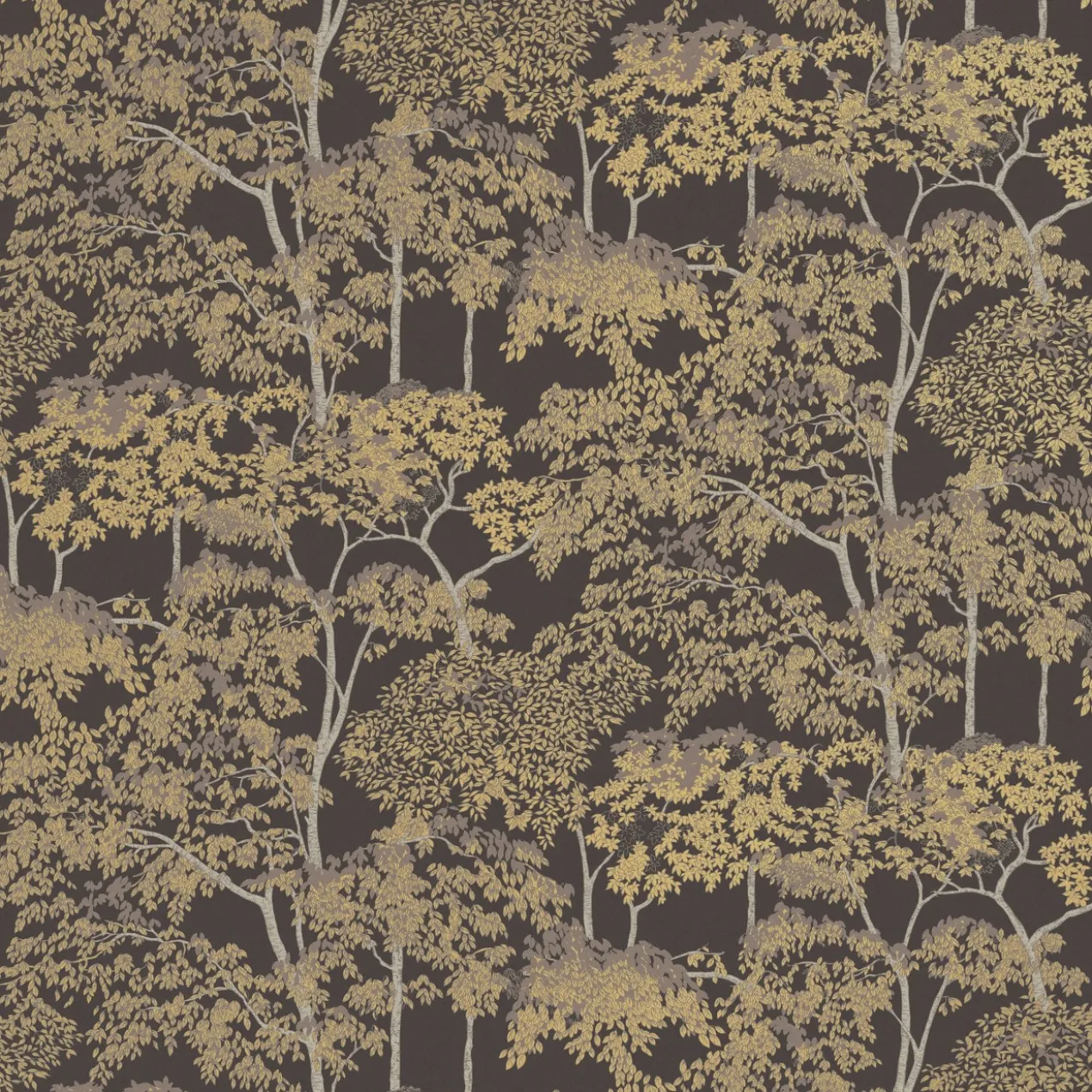 Vliesbehang Idyll tree elderton