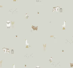 Vliesbehang Little Farm