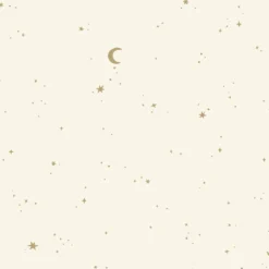 Vliesbehang Moon and Stars