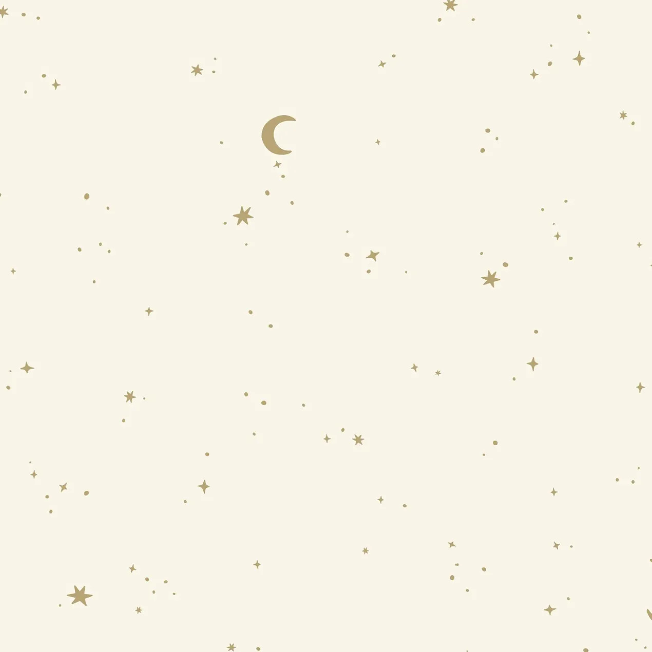 Vliesbehang Moon and Stars