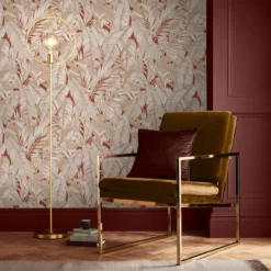 Vliesbehang Paradys Alizarin