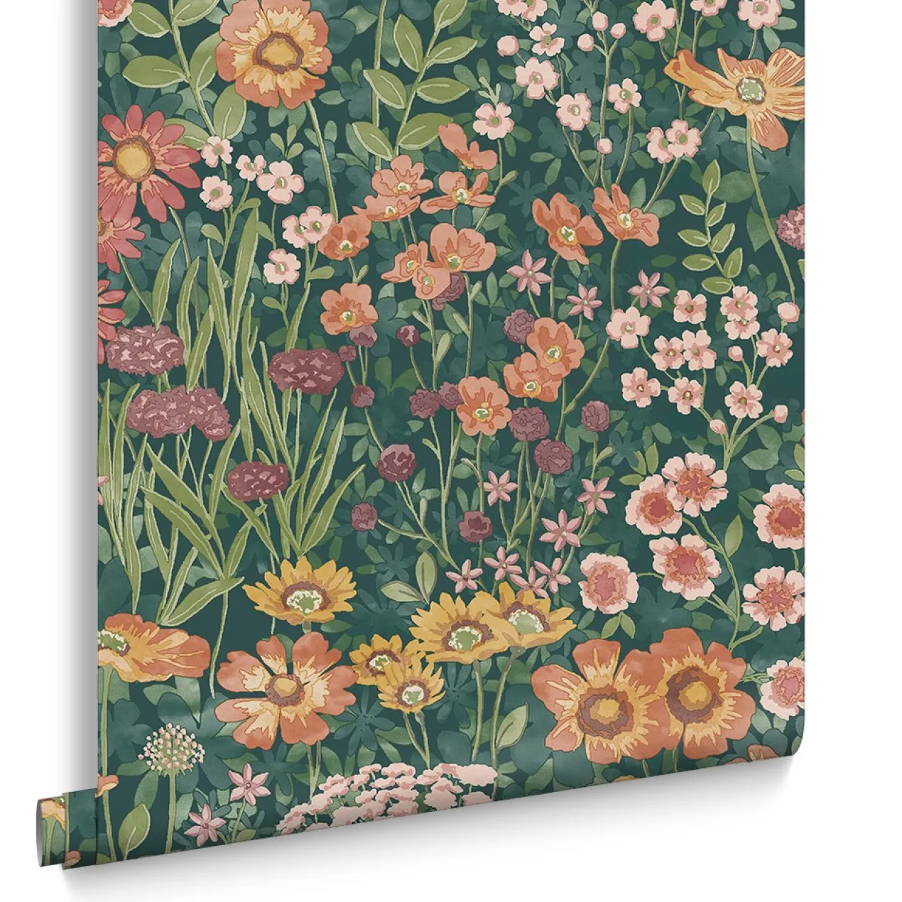 Vliesbehang Wallflower Emerald