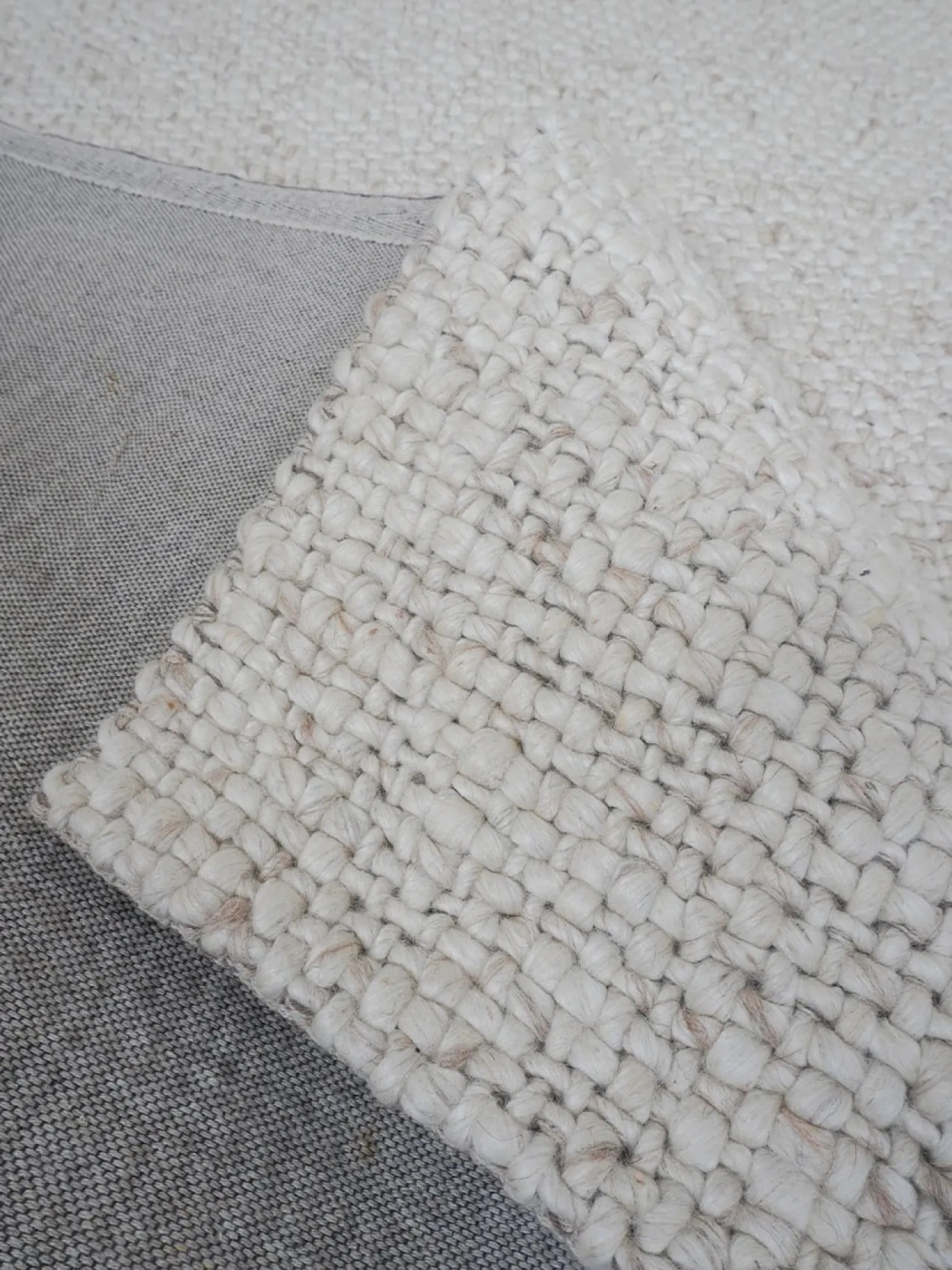 Vloerkleed Adige Cream/Grey - 300 x 400 cm