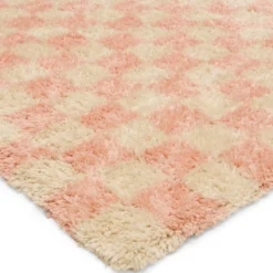 Vloerkleed Benny 160x230 cm soft pink/off-white