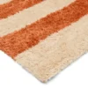 Vloerkleed Block 160x230 cm coral/off-white