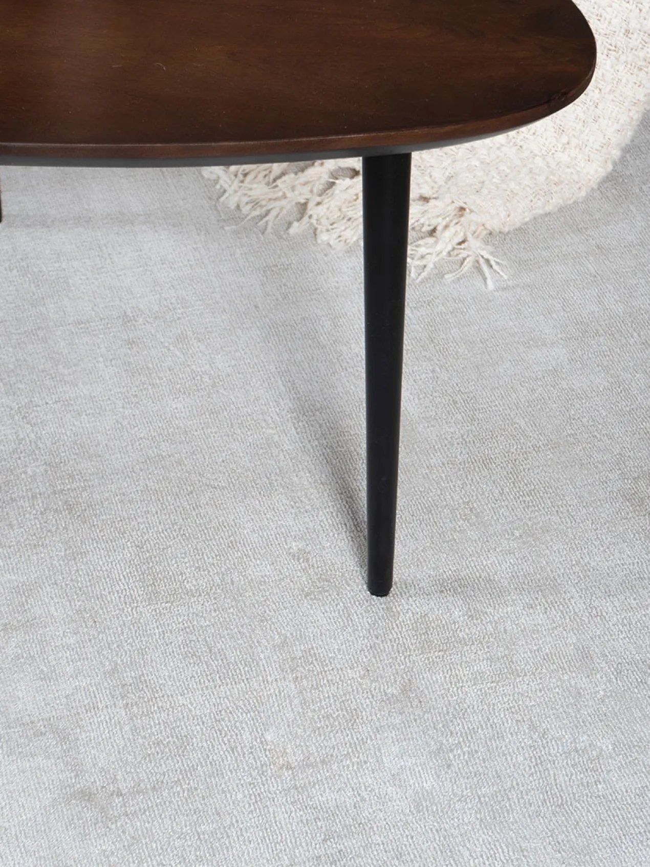 Vloerkleed Cos Ivory - Rond ø200 cm