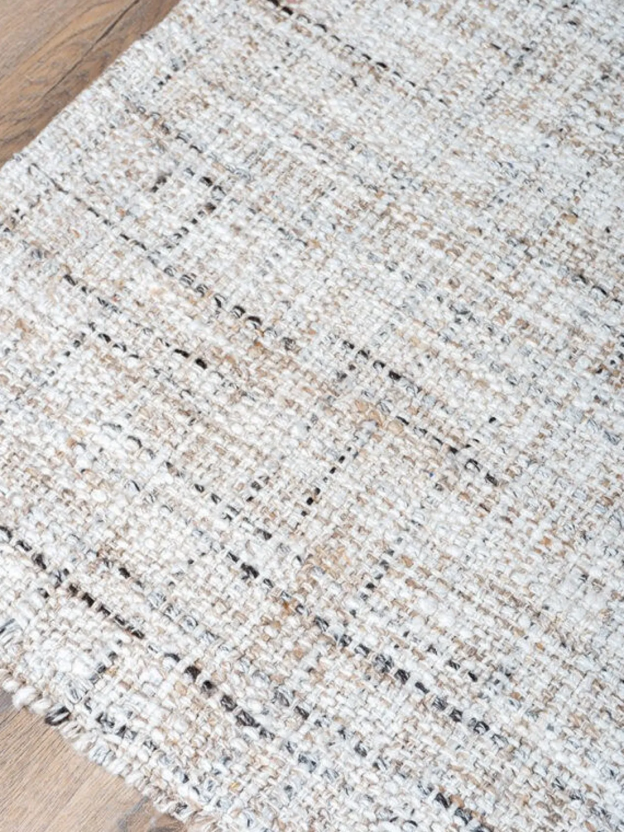 Vloerkleed Cross Beige - 160 x 230 cm