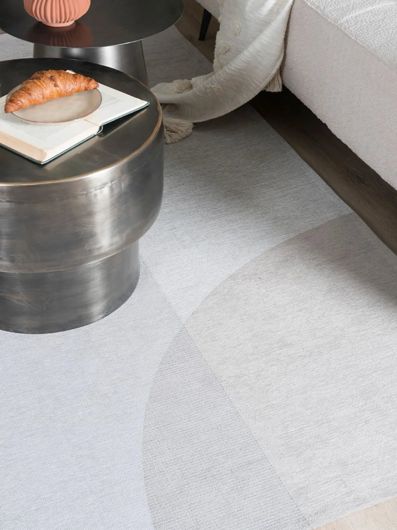 Vloerkleed Eli Beige ø160 cm