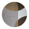 Vloerkleed Eli Brown ø120 cm